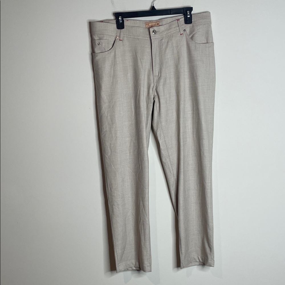 Marco Pescarolo | Men’s Beige Nerano M18 Dress Pants Size 56 US 40